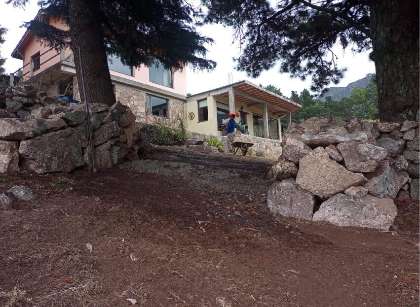 Casa con cabaña en La Cumbrecita